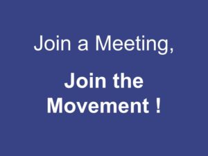 Join a meeting, join the movement!