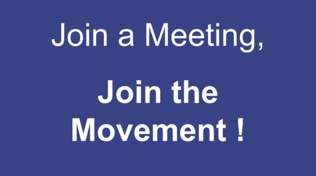 Join a meeting, join the movement!
