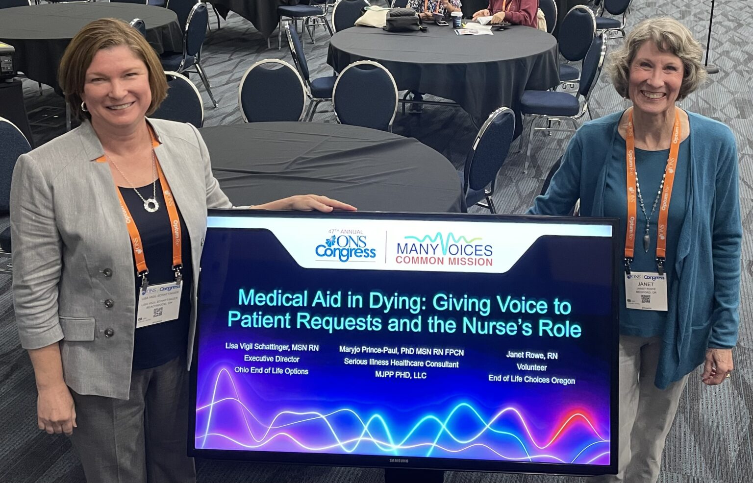 Executive Director Invited to Speak at National Oncology Nursing Society Congress Ohio End of